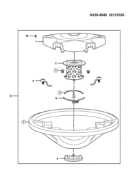 9053495-BUTTON ASSY, HORN