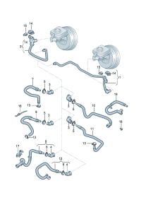 4GD611931F-W/check valve Pipe, vacuum