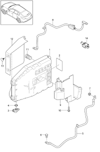 97060805004-Power and control electronics, Device assy-electric drive  D  -17.01.2012