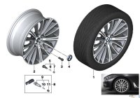 36116863110-Wheel rim, light