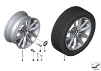 36116855527-Disc rim, light