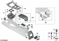 51169379141-Armrest assy-ctr