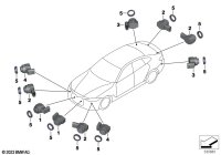 66207927815-Blue ultrasonic sensor