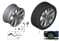 36116883752-Wheel rim, light