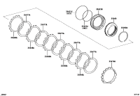 3562328020-PISTON, 1ST & REVERSE BRAKE