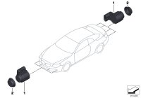 66209235139-Red ultrasonic sensor