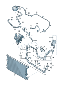 5N0122051CF-WATER HOSE