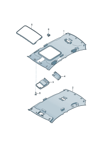 19G867501D-Molding a roof  For car models with USB-junction ? D-23.09.2019
