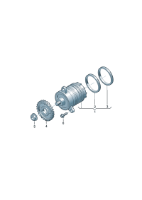 070121011D-WATER PUMP-AUDI A5/A6/A7