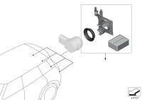 66202408603-Mounting kit PDC rr