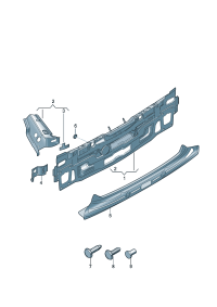 81A813331A-Reinforcement, front end plate