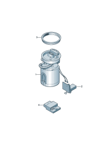 7E0919088B-FUEL PUMP COMPLETE-VW-BORA/005
