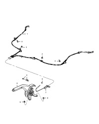 4877016AC-RIGHT REAR DISC [BRF] OR [BR1] OR [BRG], [X85]
