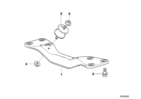 22316771221-MOUNTING-GEARBOX/E38/740