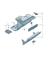 81D8571314PK-Cover Cover-glove box  D -21.01.2019 (ghost (black))