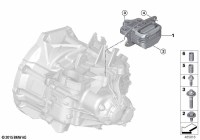 22316886197-MOUNTING-GEARBOX/E38/740