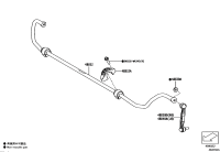 48830WAA01-LINK ASSY, REAR STABILIZER, RH/LH