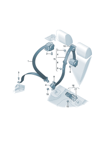 81D857805AV04-S/belt assy-tri Automatic unit  D -31.05.2021 (black)