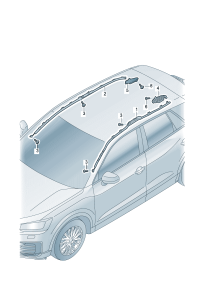 81D880741D-Module assy-head air bag