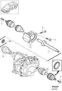 8251781-Shaft, replace, lh