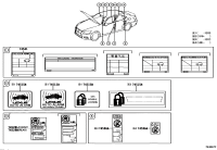 7452850040-Label, door closer caution