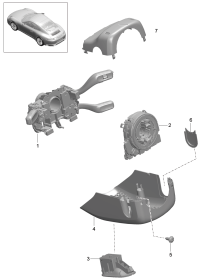 97061305150-Switch, steering column