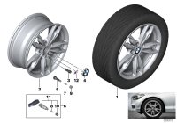 36117845870-Wheel rim, light