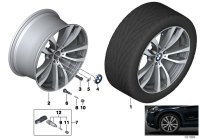 36117846790-Wheel rim, light