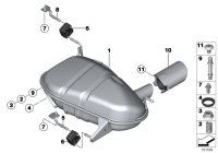 18307598992-BRACKET-ENGINE SUPP*