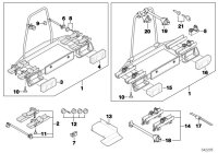 82720440791-Bracket, bicycle tail support