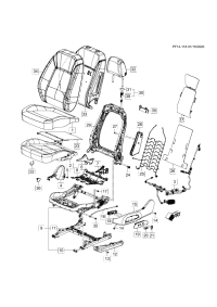 39169177-Boot assy-fr seat cush * oxford stone
