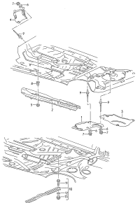 1GD803308-Muffler ctr Insulator-heat