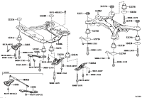 536530E010-Bracket, l. rr. suspension lwr