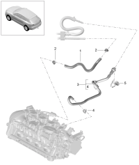 95B201449A-SUPPORT, FUEL PIPE