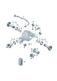 0AB525283B-Shaft-flange