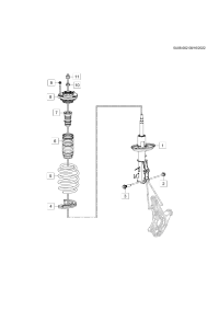 26423964-Strut sub-assy