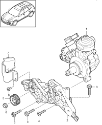 95811031620-Pump, high pressure Match only: Fuel pipe (Assy)    M  CAS 135 905