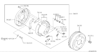 361880T510-SPRING-SHOE HOLD DOWN