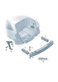 8R0807313C-Frame compl f obk