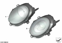 63117448376-Technology headlamp LED rh