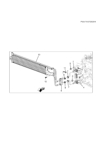 39194175-Cooler, oil transmission assist (incl. 9)