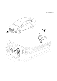 26692635-Horn sub-assy