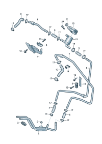 7L0819925S-Coolant pipe
