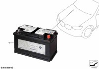 61215A67278-Battery assy-classic BMW AGM