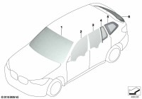 51315A30BA6-Windshield green rain/light/fog