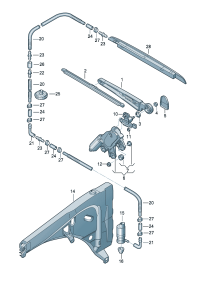7L0955712A-Motor, wiper F  7L-5-010 000 *