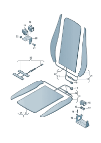 7L0959667G-BRACKET,HARNESS