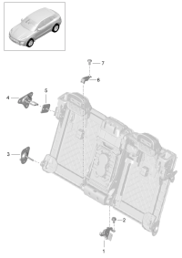 95B885678-Boot kit Bearing C pillar