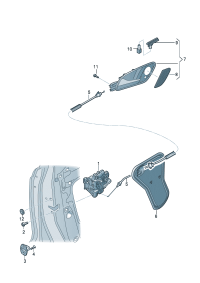 8U0839085-CABLE ASSY