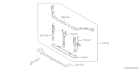 53029SC0309P-FRAME UPR COMPL